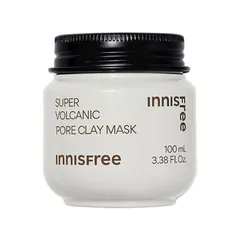 Mặt Nạ Đất Sét Innisfree Super Volcanic Pore Clay Mask 2X - Làm Sạch Lỗ Chân Lông, Hút Bã Nhờn, Dành Cho Mọi Loại Da 100ml