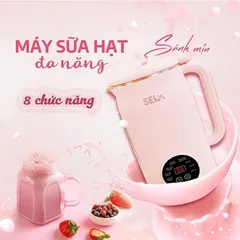 Máy làm sữa hạt 8 chức năng Seka SK320 - Xay nấu đa năng, công suất 800W, thiết kế sang trọng, phù hợp mọi không gian nhà bếp.