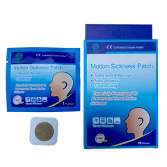 Miếng Dán Chống Say Tàu Xe Motion Sickness Patch - Giảm Cảm Giác Buồn Nôn Nhanh Chóng, Hiệu Quả Lâu Dài 72 Giờ