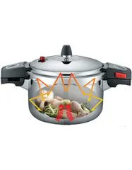 Nồi Áp Suất Inox PoongNyun SQS11-20C 3.5L - Thiết Kế Sang Trọng, Chế Biến Nhanh, Phù Hợp Bếp Gas & Điện
