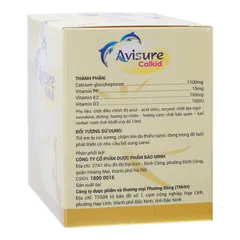 Siro Avisure Calkid Tăng Chiều Cao Cho Trẻ Từ 2 Tuổi - Bổ Sung Canxi, Vitamin PP, D3, K2 Hương Vị Cam Ngọt Dễ Uống