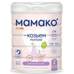 Sữa dê Mamako Premium 1,2,3 cho bé - Hỗ trợ phát triển trí não và chiều cao, an toàn cho trẻ từ 0-3 tuổi, đường ruột khỏe mạnh