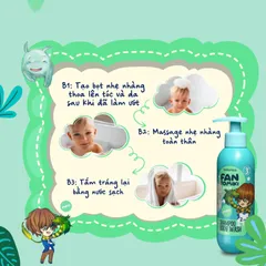 Sữa Tắm Gội 2in1 Bimunica Fantomiki Cho Bé Từ 3 Tuổi - Giải Pháp Cho Da Nhạy Cảm, Hương Thơm Dịu Dàng, Chất Lượng Cao