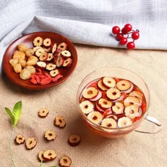 Táo Đỏ Sấy Khô Giòn Thái Lát - Quà Tặng Dinh Dưỡng Thiên Nhiên, Thưởng Thức Trực Tiếp Hoặc Pha Trà