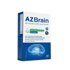 Viên Uống Hỗ Trợ Não Bộ AZBrain - Tăng Cường Trí Nhớ, Cải Thiện Giấc Ngủ - Chiết Xuất Từ Thảo Dược Tự Nhiên Hộp 20 Viên