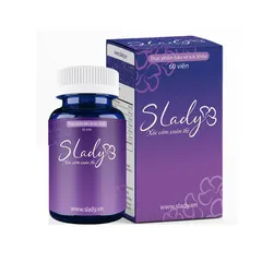 Viên uống Slady Hỗ trợ Cân Bằng Nội Tiết Tố Nữ - Bồi Bổ Khí Huyết, Điều Hòa Kinh Nguyệt, Cải Thiện Khô Hạn, Bốc Hỏa