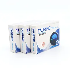 Viên uống Taurine Vita 250mg Bổ Mắt - Hỗ Trợ Tăng Cường Thị Lực, Bảo Vệ Tế Bào Thần Kinh và Vòng Mạc