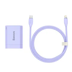 Bộ Sạc Nhanh Baseus Super Si Pro 20W Cùng Cáp Type-C 1M - Hỗ Trợ Sạc PD/QC 3.0 Cho iPhone, Android, Thiết Kế Thời Trang, Bền Bỉ