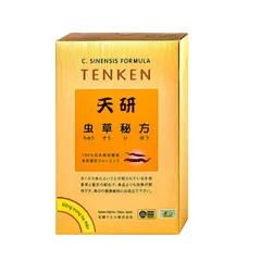 Đông Trùng Hạ Thảo Tenken Nhật Bản - Viên Uống Bồi Bổ Sức Khỏe, Hỗ Trợ Tim Mạch và Tăng Cường Đề Kháng, 60 Viên