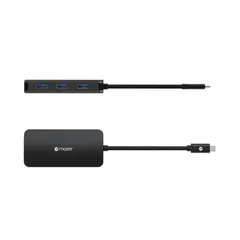 Hub Chuyển Đổi Đa Năng Mazer USB-C 6-in-1 M-UC2MULTI4060-BK - Kết Nối HDMI 4K, Ethernet, 3 USB-A, Sạc USB-C, Tiện Lợi Cho Mọi Thiết Bị