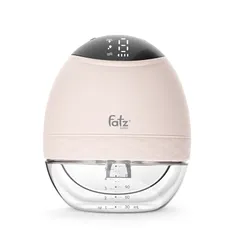 Máy Hút Sữa Điện Rảnh Tay Không Dây Fatzbaby Freemax 4 Plus FB1277RH - Thiết Kế Gọn Nhẹ, 9 Cấp Độ Hút, Pin Sạc 1300mAh, Tiện Dụng Cho Mẹ