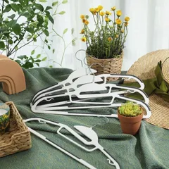 Set 50 Móc Treo Quần Áo Songmics Đức - Chất Liệu Nhựa Cao Cấp, Chống Trơn Trượt, Tải Trọng 5kg, Thiết Kế Hiện Đại, Dụng Cụ Gia Đình Thực Dụng