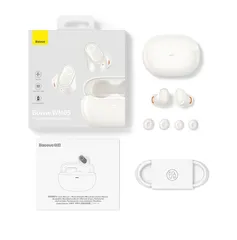 Tai Nghe Bluetooth Chống Ồn Baseus Bowie WM05 - True Wireless Earphones Creamy, Âm Thanh Tuyệt Hảo, Kết Nối Ổn Định, Thời Gian Sử Dụng Lâu