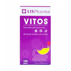 Viên uống hỗ trợ dạ dày Vitos - Cải thiện viêm loét và giảm cơn đau dạ dày - Thực phẩm chức năng chăm sóc sức khỏe tiêu hóa