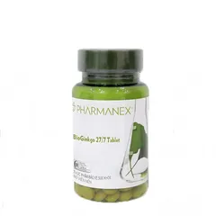 Viên uống hỗ trợ não bộ Pharmanex Bioginkgo 27/7 - Chiết xuất lá bạch quả, tăng cường trí nhớ và khả năng tập trung, 60 viên Mỹ
