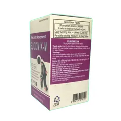 Viên uống hỗ trợ xương khớp Eucomix-M - Tăng cường chức năng sụn khớp, phục hồi khớp linh hoạt - Hỗ trợ sức khỏe xương khớp cho người lớn