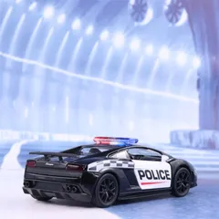 Mô hình xe UNI Lamborghini Gallardo Police LP570-4 tỉ lệ 1:36 - Đồ Chơi Sưu Tầm Kiểu Dáng Sang Trọng cho Người Đam Mê Xe Hơi