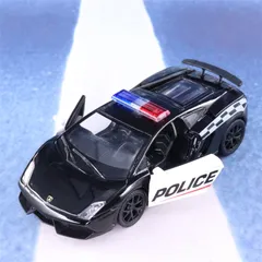 Mô hình xe UNI Lamborghini Gallardo Police LP570-4 tỉ lệ 1:36 - Đồ Chơi Sưu Tầm Kiểu Dáng Sang Trọng cho Người Đam Mê Xe Hơi
