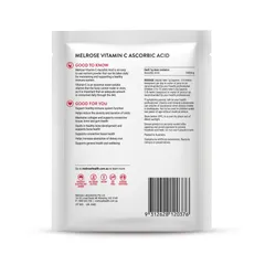Bột Vitamin C Ascorbic Acid Melrose 125g - Hỗ trợ sức khỏe, tăng cường miễn dịch và làm đẹp da, nguyên chất dễ hòa tan