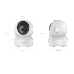 Camera IP Wifi trong nhà xoay 360 Ezviz C6N 1080p - Giám sát hiệu quả ngày đêm, tích hợp micro và loa đàm thoại 2 chiều