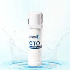 Lõi lọc CTO Pureit Delica UR5840 cho máy lọc nước âm tủ bếp - Loại bỏ clo, mùi, vị lạ, nước sạch tinh khiết, tuổi thọ 8-12 tháng