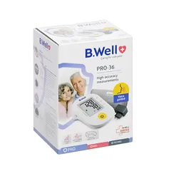 Máy Đo Huyết Áp Bắp Tay B.Well PRO-36 - Công Nghệ Intellect Classic, Phát Hiện Rối Loạn Nhịp Tim, Kết Quả Đọc Giọng Nói Tiếng Việt