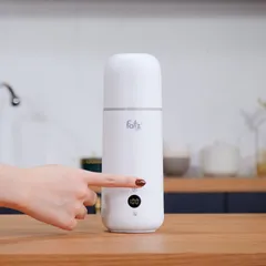 Máy Đun & Hâm Nước Pha Sữa Cầm Tay Fatzbaby Mini Smart 1 FB3622VA - Thiết Kế Di Động, Điều Khiển Cảm Ứng, Dung Tích 350ml, Nhiệt Độ Linh Hoạt