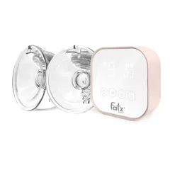 Máy Hút Sữa Điện Đôi Fatzbaby Twinfree 1 FB1301TG - Thiết Kế Rảnh Tay, 4 Chế Độ Hút Tiện Lợi, Dung Tích 140ml