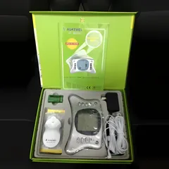 Máy massage xung điện Aukewel - 8 miếng dán, 6 chế độ, hỗ trợ thư giãn cơ bắp, cải thiện sức khỏe và lưu thông máu