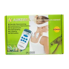 Máy xung điện massage Aukewel AK-2000 - Thiết bị massage cao cấp hỗ trợ giảm đau mỏi, trị liệu hiệu quả, tích hợp 6 chế độ massage thông minh.