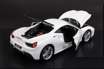 Mô Hình Xe Ferrari 488 GTB Tỉ Lệ 1:18 Bburago - Mô Phỏng Đường Nét Thể Thao Sắc Nét, Quà Tặng Độc Đáo Cho Người Yêu Xe