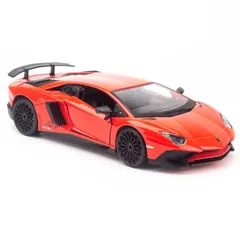 Mô hình xe Lamborghini Aventador LP750-4 SV 1:24 Bburago - Mô phỏng siêu xe chi tiết với sơn bóng, quà tặng lý tưởng cho fan xe hơi