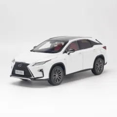 Mô Hình Xe Lexus RX200T Tỉ Lệ 1:18 Dealer - Chi Tiết Tinh Xảo, Cửa Mở, Màu Trắng Và Xanh Đen, Quà Tặng Độc Đáo Cho Người Sưu Tập