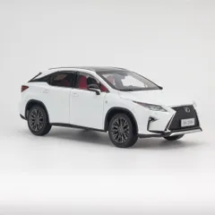 Mô Hình Xe Lexus RX200T Tỉ Lệ 1:18 Dealer - Chi Tiết Tinh Xảo, Cửa Mở, Màu Trắng Và Xanh Đen, Quà Tặng Độc Đáo Cho Người Sưu Tập