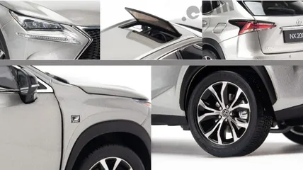 Mô hình xe ô tô Lexus NX200T 1:18 - Chi tiết cao cấp, mở cửa, quà tặng độc đáo cho tín đồ yêu thích xe hơi