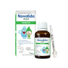 Novofido Drops - Hỗ Trợ Bổ Sung Lợi Khuẩn Cho Bé, Cải Thiện Hệ Tiêu Hóa, An Toàn và Lành Tính, 15ml
