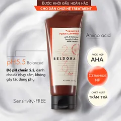 Sữa Rửa Mặt Beldora 299 Prime 5.5 Cho Da Nhạy Cảm - Dưỡng Da Khỏe Mạnh, Ngăn Ngừa Mụn, Chiết Xuất Tràm Tràm, 150ml