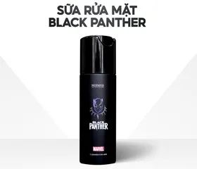Sữa Rửa Mặt Dưỡng Ẩm Nerman Black Panther 100g - Gel Rửa Mặt Nam Hương Nước Hoa Cao Cấp Marvel Collection