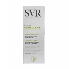 Serum SVR Sebiaclear 30ml - Hỗ trợ giảm mụn, làm mờ thâm, se khít lỗ chân lông và ngăn ngừa già hóa cho da dầu mụn, da nhạy cảm