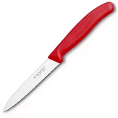 Dao Gọt Lưỡi Răng Cưa Victorinox 11cm - Dụng Cụ Nhà Bếp Đa Năng Cắt Chính Xác Cho Cà Chua và Xúc Xích