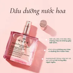 Dầu Khô Hương Nước Hoa Nuxe Huile Prodigieuse Florale - Dưỡng Da, Tóc và Cơ Thể - 100ml, Hương Thơm Tự Nhiên Quyến Rũ