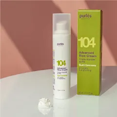 Kem Dưỡng Cám Gạo Phục Hồi Da Purles 104 Advanced Rice Cream - Dưỡng Ẩm, Làm Sáng, Chống Lão Hóa Cho Da Khô 50ml