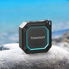 Loa Bluetooth 5.3 Tronsmart Groove 2 có đèn LED, âm thanh chi tiết, chống nước IPX7, di động, pin 18 giờ - Thiết bị nghe nhạc hoàn hảo cho mọi dịp