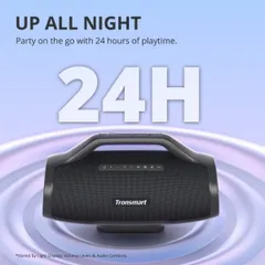Loa Bluetooth Tronsmart Bang Max 130W - Loa Di Động Chống Nước IPX6, Cổng Micro Và Guitar, Âm Thanh Mạnh Mẽ Cho Bữa Tiệc Ngoài Trời