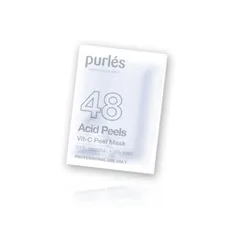 Mặt Nạ Dưỡng Sáng Trẻ Hóa Da Purles 48 Vit-C Pell Mask - Vitamin C Chống Lão Hóa, Phù Hợp Mọi Loại Da, Dưỡng Da Sáng Mịn Màu