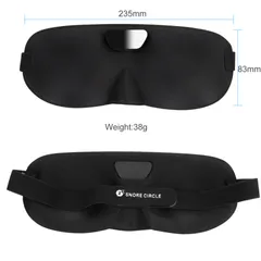 Mặt Nạ Mắt Thông Minh Snore Circle YA3100 - Giảm Ngủ Ngáy, Cải Thiện Giấc Ngủ, 36 Cấp Độ Rung, Thiết Kế Nhẹ, Tích Hợp Ứng Dụng Sleeplus
