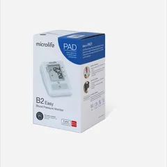 Máy Đo Huyết Áp Bắp Tay Microlife B2 Easy - Đo Nhịp Tim, Phát Hiện Rối Loạn Nhịp, Tiện Lợi Cho Sức Khỏe Gia Đình