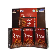 Nước Hồng Sâm 6 Năm Tuổi Pocheon Hàn Quốc - Giải Pháp Bồi Bổ Sức Khỏe Từ Thiên Nhiên, Hộp 30 Gói 70ml