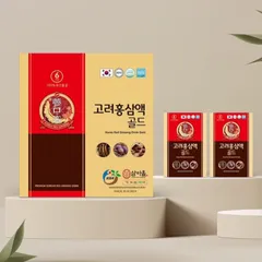 Nước Uống Hồng Sâm Sammahol KGA - Thức Uống Tăng Cường Năng Lượng, Hỗ Trợ Miễn Dịch, 30 Gói 70ml
