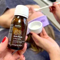 Tinh chất Purles 53 L-Peel 30% - Serum phục hồi da kích ứng, tổn thương với axit lactobionic, cung cấp độ ẩm và làm sáng da, 40ml